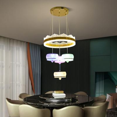 China Beautiful New Design Modern Simple Contemporary Style Indoor Colorful Decoration Pendant Light for sale