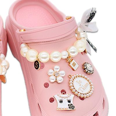 China 2021 Shoe Buckle Metal Designer Charms For DIY Shoe Fang Charm for sale