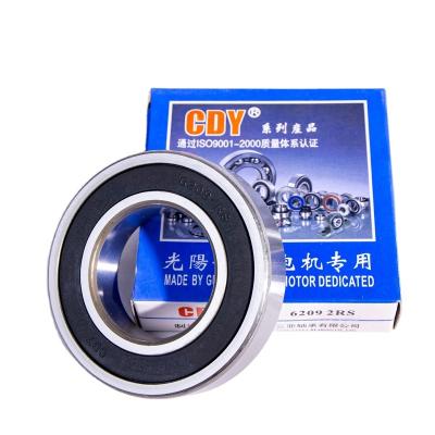 China High Speed ​​Low Noise Deep Groove Ball Bearing 6208 2RS ZZ For Hollow Vane Dryer Tubular Reactor for sale