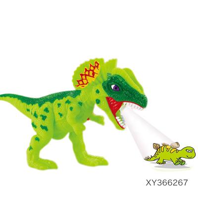 China Children Drawing Projector 2 in 1 Dinosaurs Train Painting Machine Kids Projector Toys With Box for sale