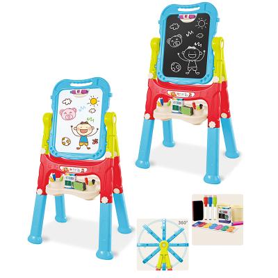 China Writing /painting Toys Amazon Top Selling Double Sides Writing and Painting Easel Toy Set Educational Magnetic Drawing Board Kids Toys for sale