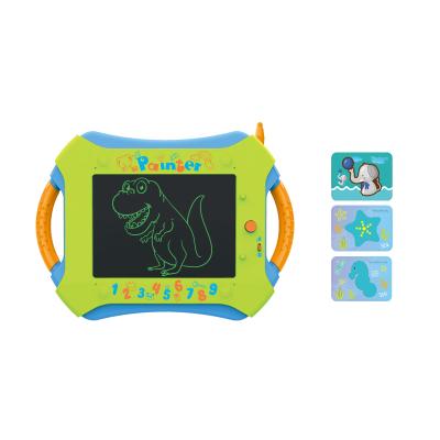 China Easy wrting save watch lcd puzzle and doodle board small kids blackboard inscription board set magnetic drawing toys for sale