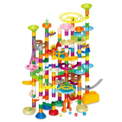 China DIY TOY NEW Design 200pcs Marble Race Set Building Block Toys Stem Toys For Kids Stacking Toys Perfect for sale