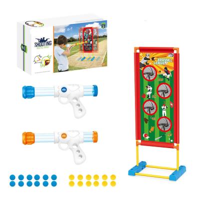 China New Fashion Toy Electronic Standing Shooting Target Toy For Kids Activity Game EVA Ball Popper Air Toy for sale