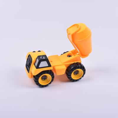 China Toy Factory New Arrival DIY Mixer Truck Car Diecast Cheap Toys For Children Collectible Toys Car for sale