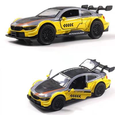 China Diecast Toy Children's Toy Car With 1/36 Alloy Sports Pull Back Car Model Boy Toys Diecast Toy Vehicles Gift for sale