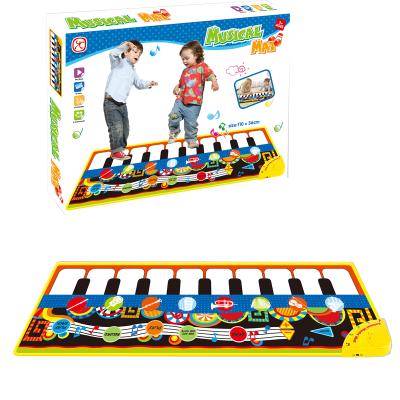 China 2021 Educational toy finger touch baby electronic organ piano keyboard play musical early sale dance mat for children for sale