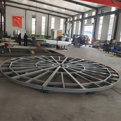 China Dia 4m Car Display Rotating Platform 4000kg-8000Kg Automotive Turntable for sale