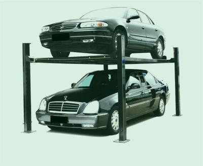 China 4 Column Hydraulic Car Stacker 2.5 Ton Hydraulic Lift Parking System for sale