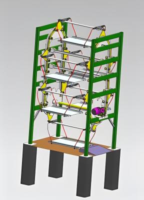 Cina 6400mm Vertical Rotary Car Parking System Parcheggio rotativo verticale personalizzato in vendita