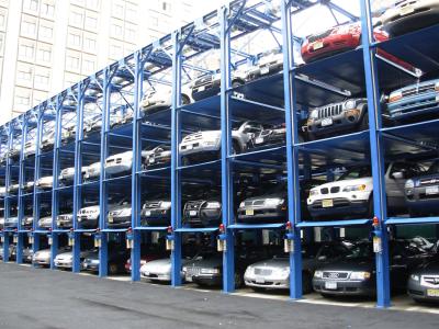 China Parkeergarage met 5m autolift 1000 kg Hydraulisch parkeerlift systeem Te koop