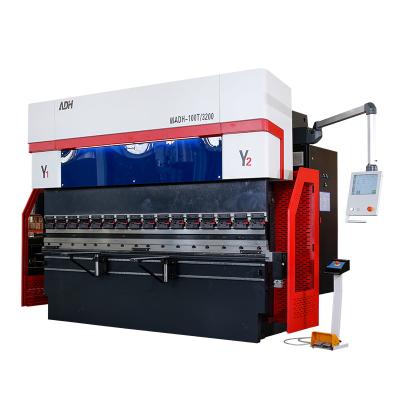 China Sheet Metal Fabrication CAD Electric Press Brake WC67K-500T*4000 With Estun E21 Controller for sale