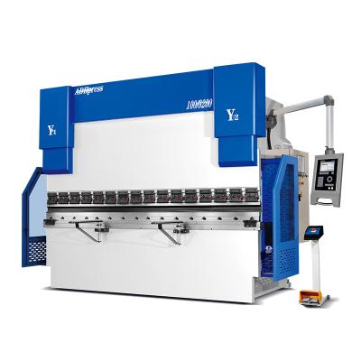 China Sheet Metal Fabrication CAD Delem WC67K-600T*6000 Press Brake With Estun E200P Controller for sale