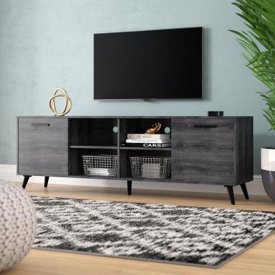 China Modern Wooden Customization Storage TV Unit TV Stands Cabinet Living Room Furniture for sale