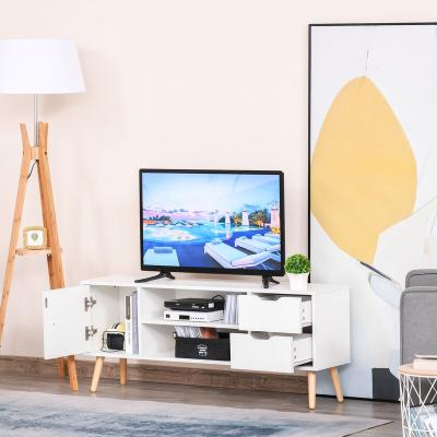 China Environmental Friendly Modern Wooden Storage Shelf Drawers Living Room Cabinet TV Stand Media Console Table Cabinet for sale