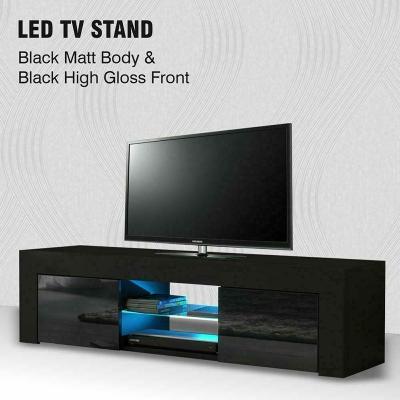 China Extendable Modern High Gloss TV Stands 23 Inch Wooden TV Cabinet LED TV Cabinet Unit For Living Room for sale