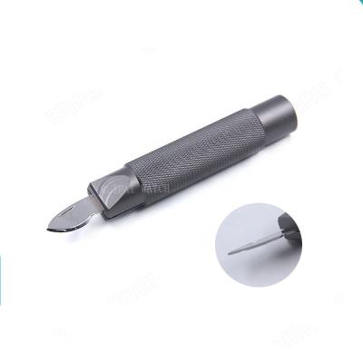 China Right Hand Open Detachable Watch Case 6987 Case Cover Opener Remover Lever Knife Battery Change Repair Tool for sale