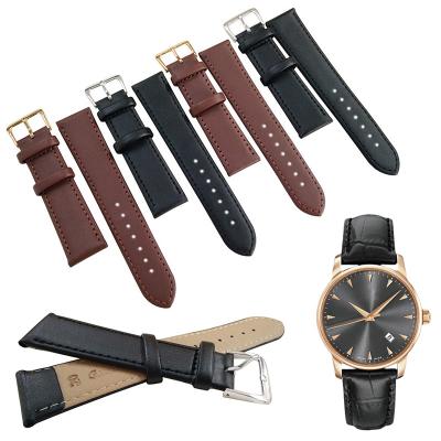 China Leather 8mm-24mm High Quality LuxuriousLeather Watchbands For Apple Watch for sale