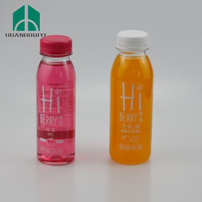 China food & Beverage Packaging Plastic Bottle 150ml 5oz Square Press Cold Juice Beverage Bottles With Screw Top for sale