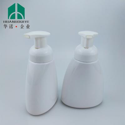 China 2019 non-toxic clear and white plastic bottle 200ml 280ml 300ml of new design pump foam soap for sale