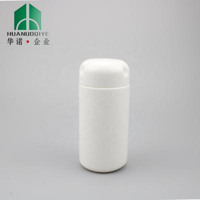 China 6oz 180cc White Pharmaceutical Packaging Pharmapac Capsule Container 38mm CRC Screw Cap For Oral Solid for sale