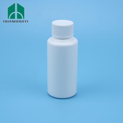 China Medicine 2 Ounce 60ml Manufacturing HDPE Medical Liquid Plastic Bottle With 24 Caps 410 for sale