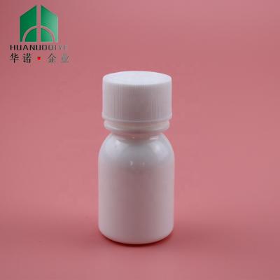 China Meidical White Packaging 30ml PP Bottle Packaging 1OZ HDPE Plastic Bottle For Liquid Medicine For Medicine for sale