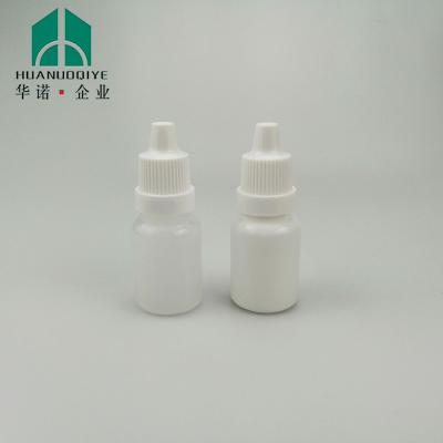 China 10ml pe dropper bottle pharmaceutical white eye drop bottle plastic for for sale