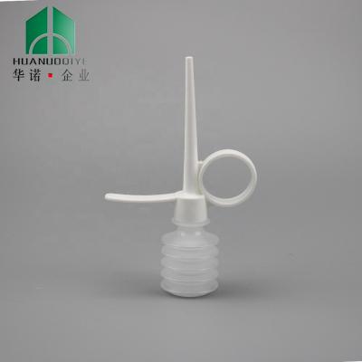 China Non-Toxic 15ml White Female Vaginal Flusher Scrubber With Irrigator Gynecological ISO Certificate for sale