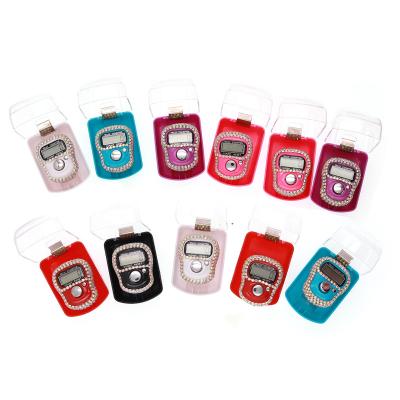 China ABS Diamond Crystal Digital Led Finger Counter colorful for sale