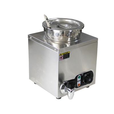 China Commercial Electric Bain Marie Soup Pool 190*215mm Countertop Food Warmer Thermal Restaurant Kitchen Appliances Equipment for sale