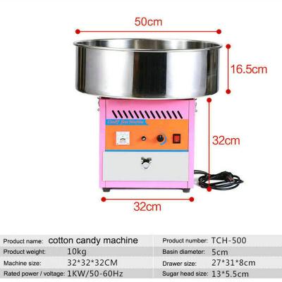 China OEM Europe Cotton Electric Winery Candy Machine High Quality Hot Steel For Business for sale