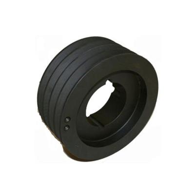 China energy & Mining Oxide Black Finish Grooved Taper Ringed V Belt Pulley for sale