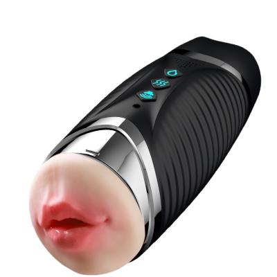 China Portable Electric Male Masturbator Sex Toy Masturbator Penis Trainer Aircraft Portable Automatic Cup for sale