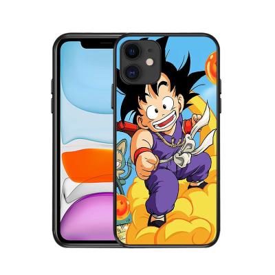 China New Cartoon Shockproof Animation of Saiyan Japan Wukong Dragon Ball Halloween Phone Case for Iphone14 for sale