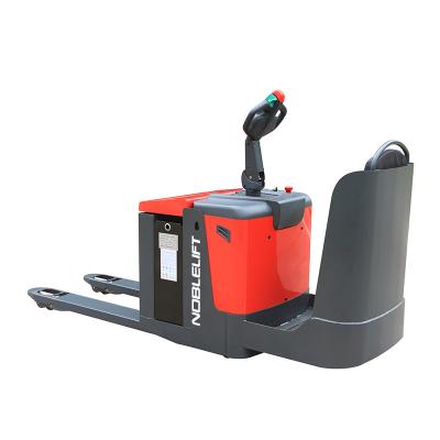 China Building Material Shops Portable Electric Pallet Jack Warehouse Electric Pallet Truck Lithium Pallet Truck Walkie for sale