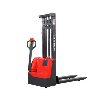 China Construction Material Stores ECL 10 All-Electric Light Duty Stacker Light Weight Semi Electric Stacker for sale