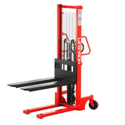 China Building Material Shops Hydraulic Push Truck Hydraulic Hand Forklift Pallet Lift Manual Trolley 2 Ton Manual Forklift for sale