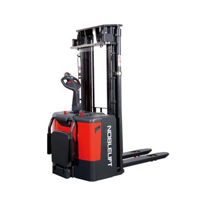 China Building Material Shops Portable Self Charging Low Power Electric Stacker Battery Low Power Electric Stacker for sale