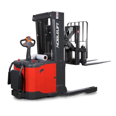 China Building Material Shops Good Price Low Power Consumption Hydraulic Stacker Electric Telehandlers Stacker for sale