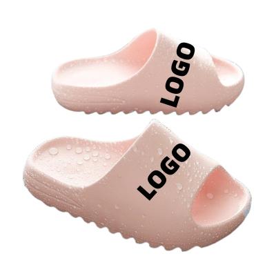 China MOQ Lightweight Child LOW Solid Sandals Foam Runners Clogs Slides Slippers YEZZY YEEZI for sale