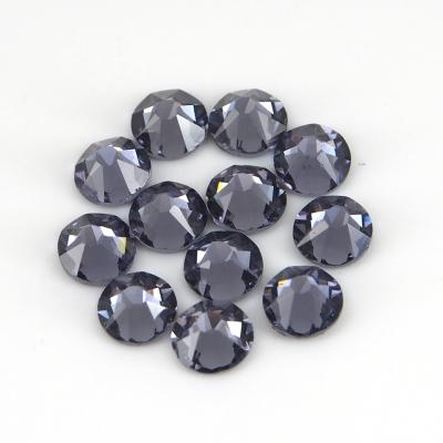 China High Quality Loose Cuts SS10 SS16 SS 20 SS30 Tanzanite Hotfix Flatback 16 Rhinestones for sale