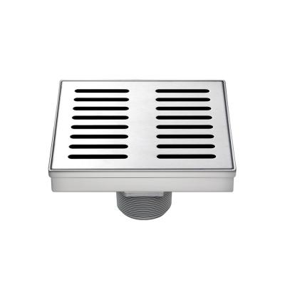 China Hotel Washroom Must-Have 4 Inch Floor Drain with Anti-Odor Filter and Shower Grate for sale