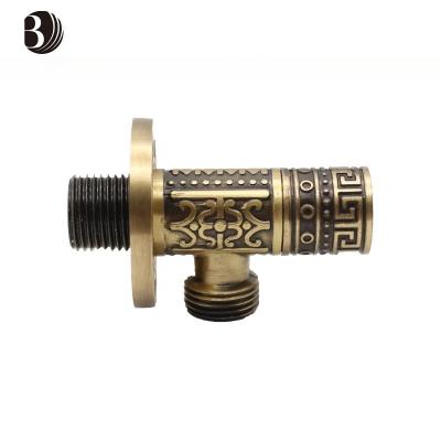 China Hot Sale Brass Bathroom Water Tap Toilet Angle Valve for Wash Basin for sale