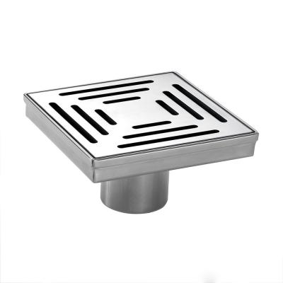 China Modern 4 Inch Floor Drain for Hotel Use Popular Anti-Odor Filter Shower Grate Manufactured by Anti-Odor Fitting Producer for sale