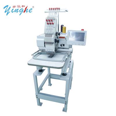 China Hat/T-shirt/Flat/3D/Towel/Leather/Jacket Embroidery 1 Head 12 Needles Monogram Machine YH-901 for sale