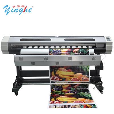 China 6/8/10ft Large Format Hotels Eco Solvent Outdoor Advertising Printing Machine Size for sale