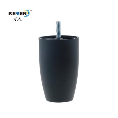 China KR-P0395 Smooth Replacement Chair Feet Plastic 4 Inch Strong Load Bearing Capacity for sale