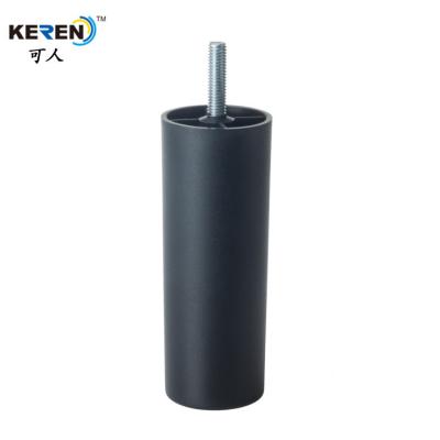 China KR-P0384 PP Material Replacement Plastic Couch Legs Matt Round Shape 120mm Height for sale