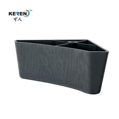 China Kr-S020 Antislip Plastic de Benen Stevige Zwarte Kleur van de Driehoeksbank 60mm Hoogte Te koop